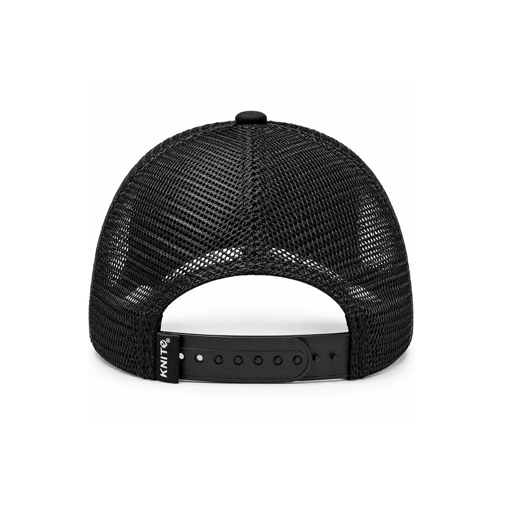 Gorra Knite Skate Snapback Negra Hombre Dead Ride Impreso