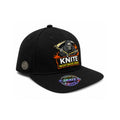 Gorra Bordada Negra Para Hombre KNITE Nightmare Rider