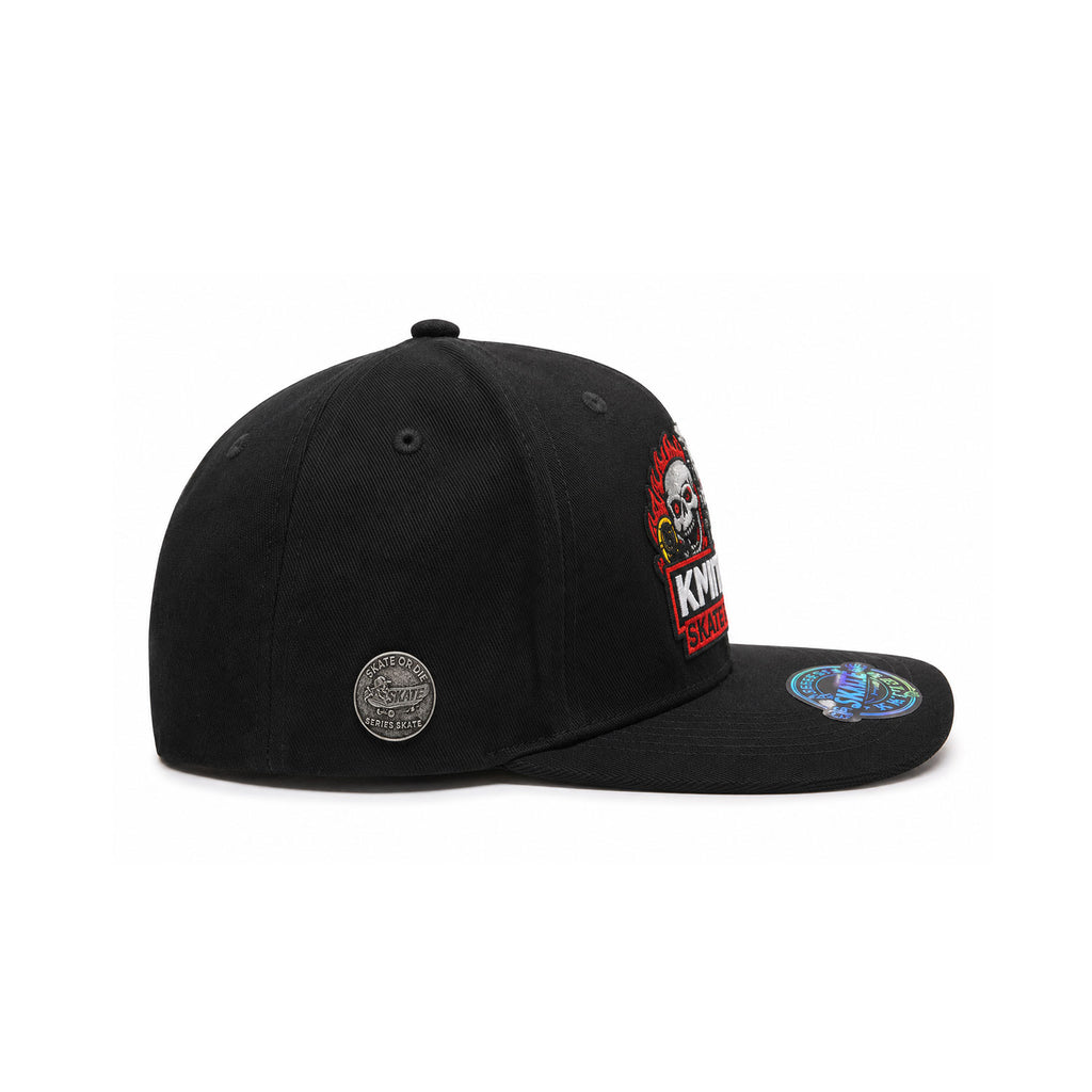 Gorra Bordada Negra Para Hombre KNITE Skate or Die Skate