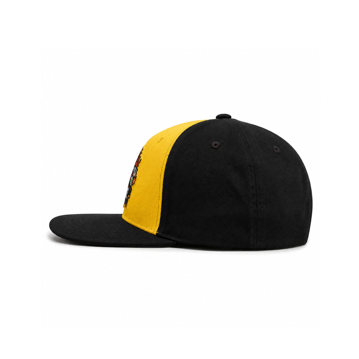 Gorra Bordada Negra Hombre Snapback Knite Skull Riot Skate