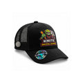 Gorra Knite Skate Hombre Trucker Negra Brutal Zombie Impreso