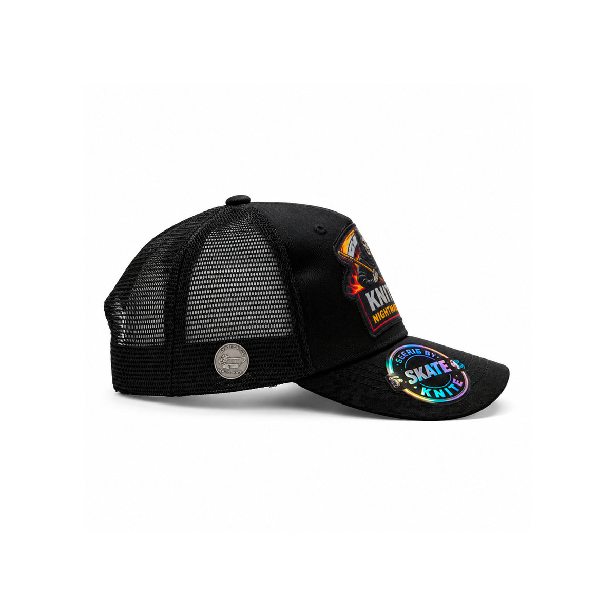 Gorra Knite Skate Trucker Hombre Nightmare Rider Impreso