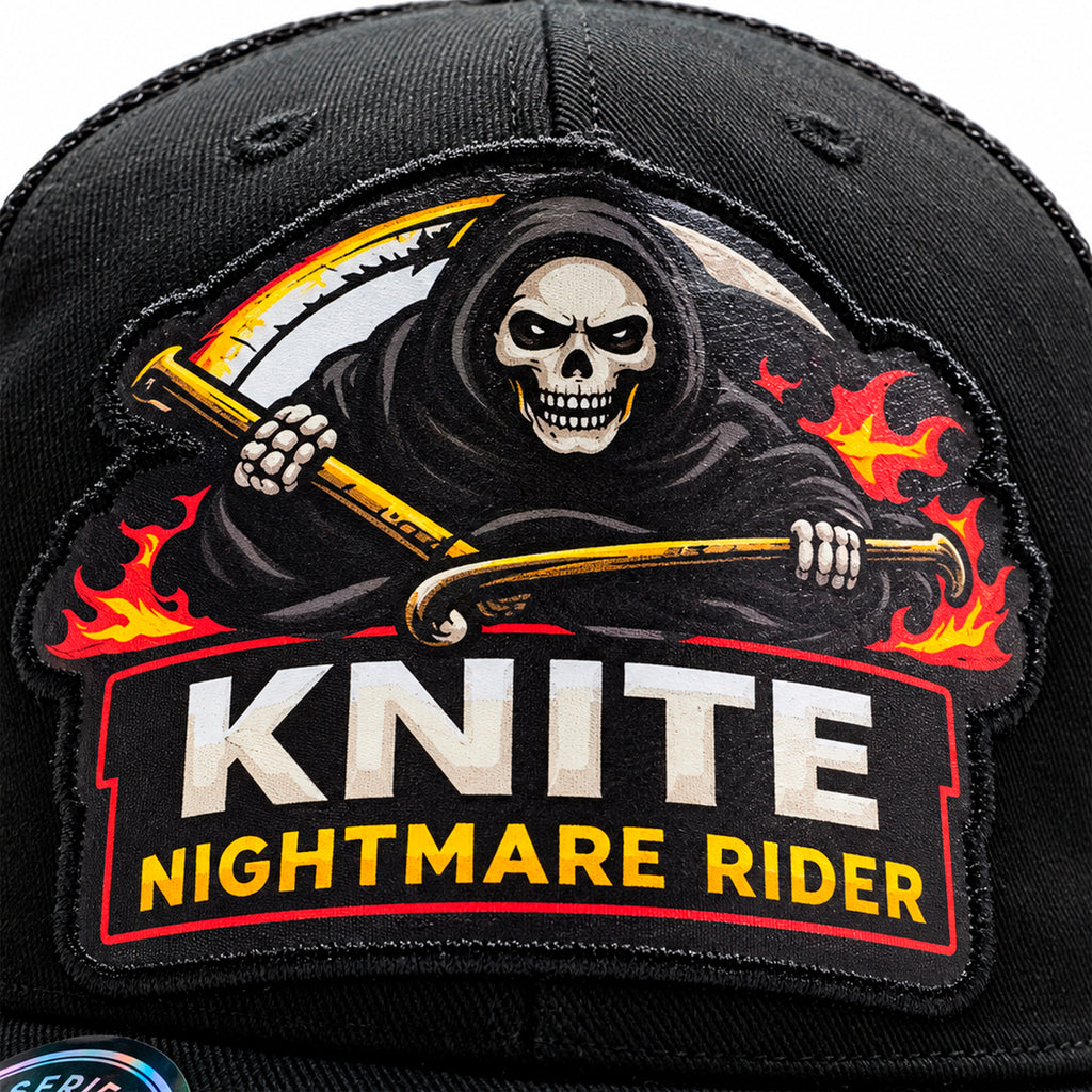 Gorra Knite Skate Trucker Hombre Nightmare Rider Impreso
