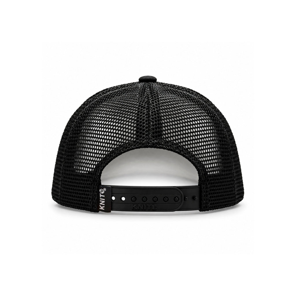 Gorra knite skate para Hombre Outlaw Rage Negra Impreso