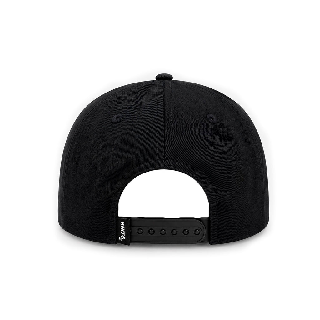Gorra Bordada Negra Para Hombre Knite Chaos Snapback Urbana