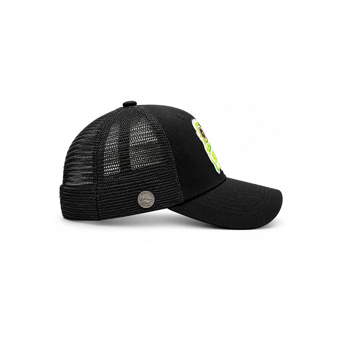 Gorra Knite Skate Negra Para Hombre Chaos Snapback Impreso