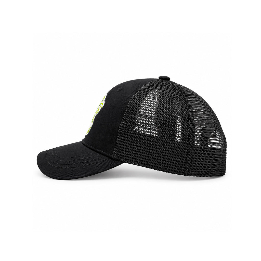 Gorra Knite Skate Negra Para Hombre Chaos Snapback Impreso