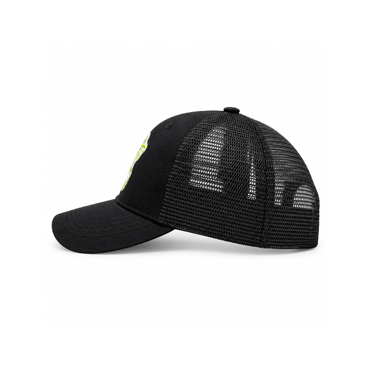 Gorra Knite Skate Negra Para Hombre Chaos Snapback Impreso