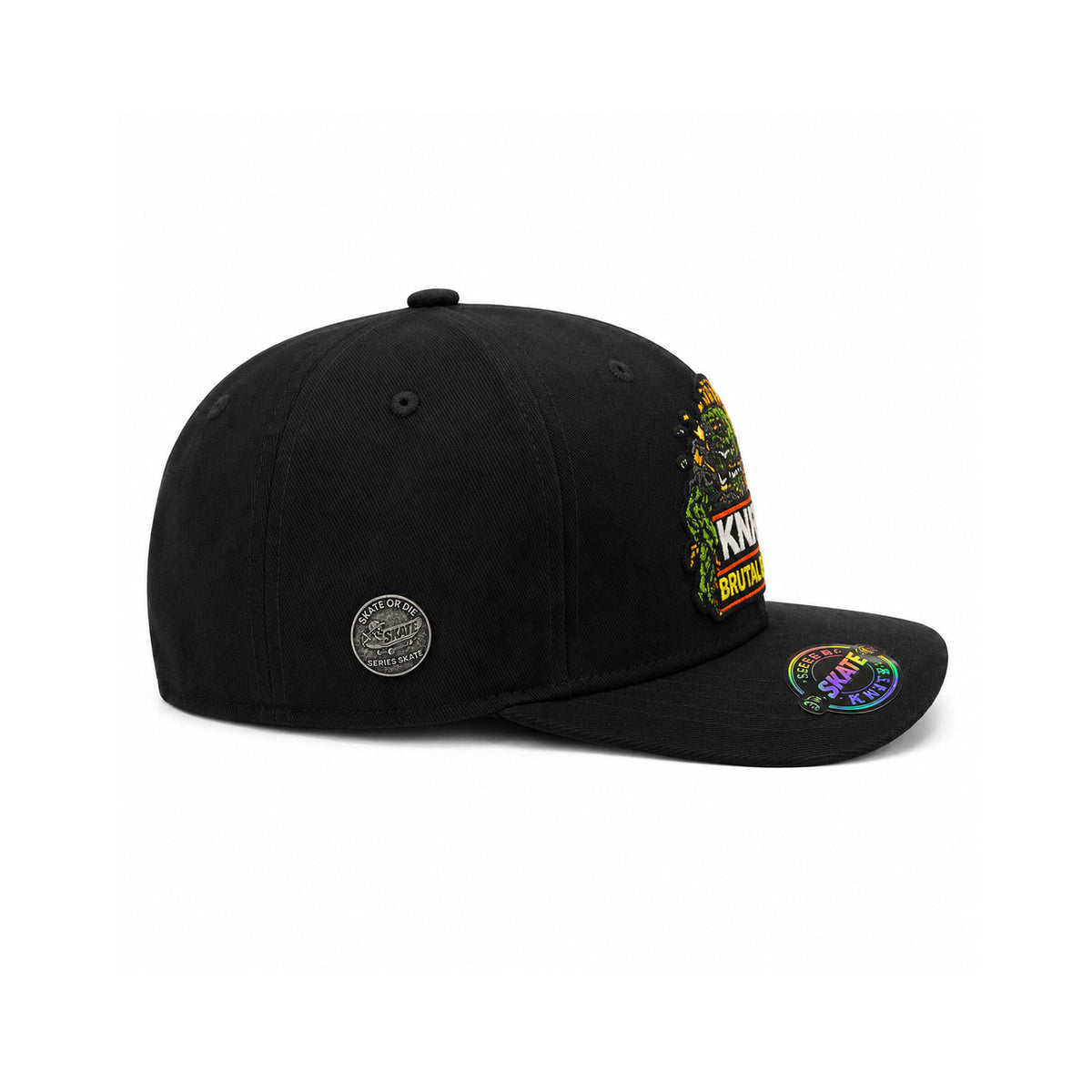 Gorra Bordada Negra Para Hombre KNITE Zombie Breakout