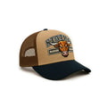 Gorra camionera Station Bull Knite malla visera curva-Unitalla