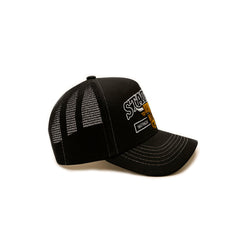 Gorra camionera Station Bull Knite malla visera curva-Unitalla