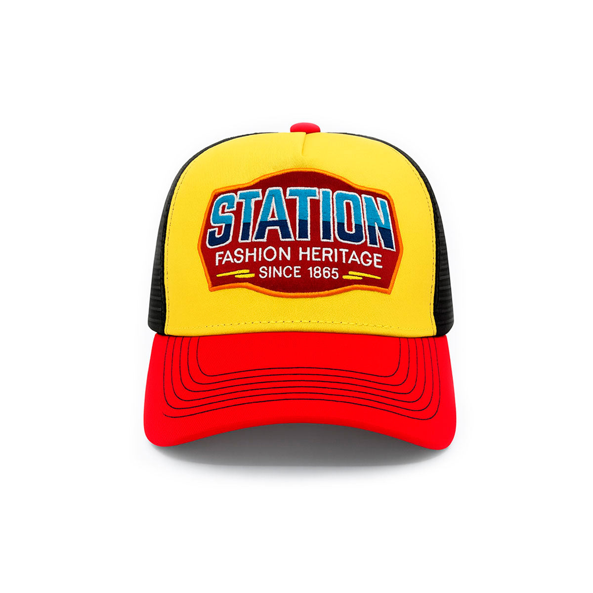 Gorra trucker malla Station Fashion Knite para hombre-Unitalla