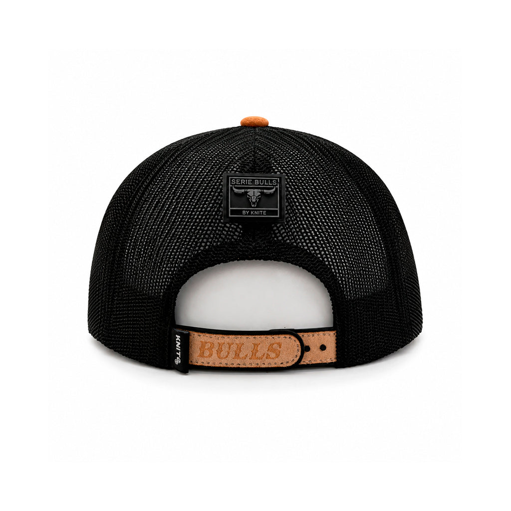Gorra Knite Hombre Bulls Trucker American Ranch gamuza