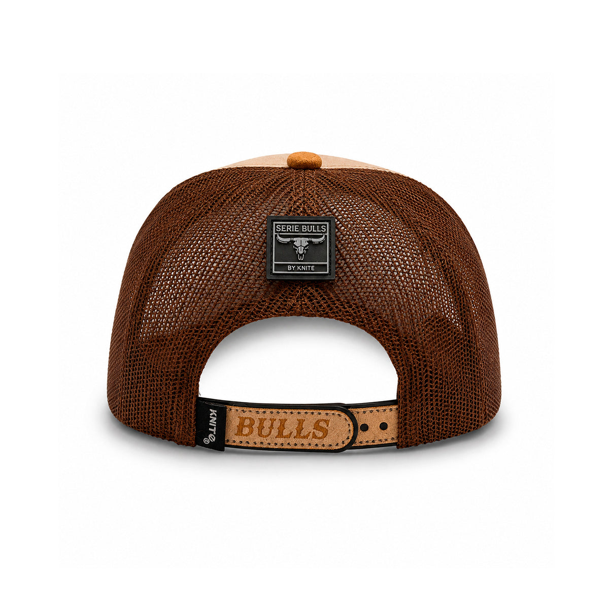 Gorra Knite Hombre Bulls Trucker Wild and West gamuza