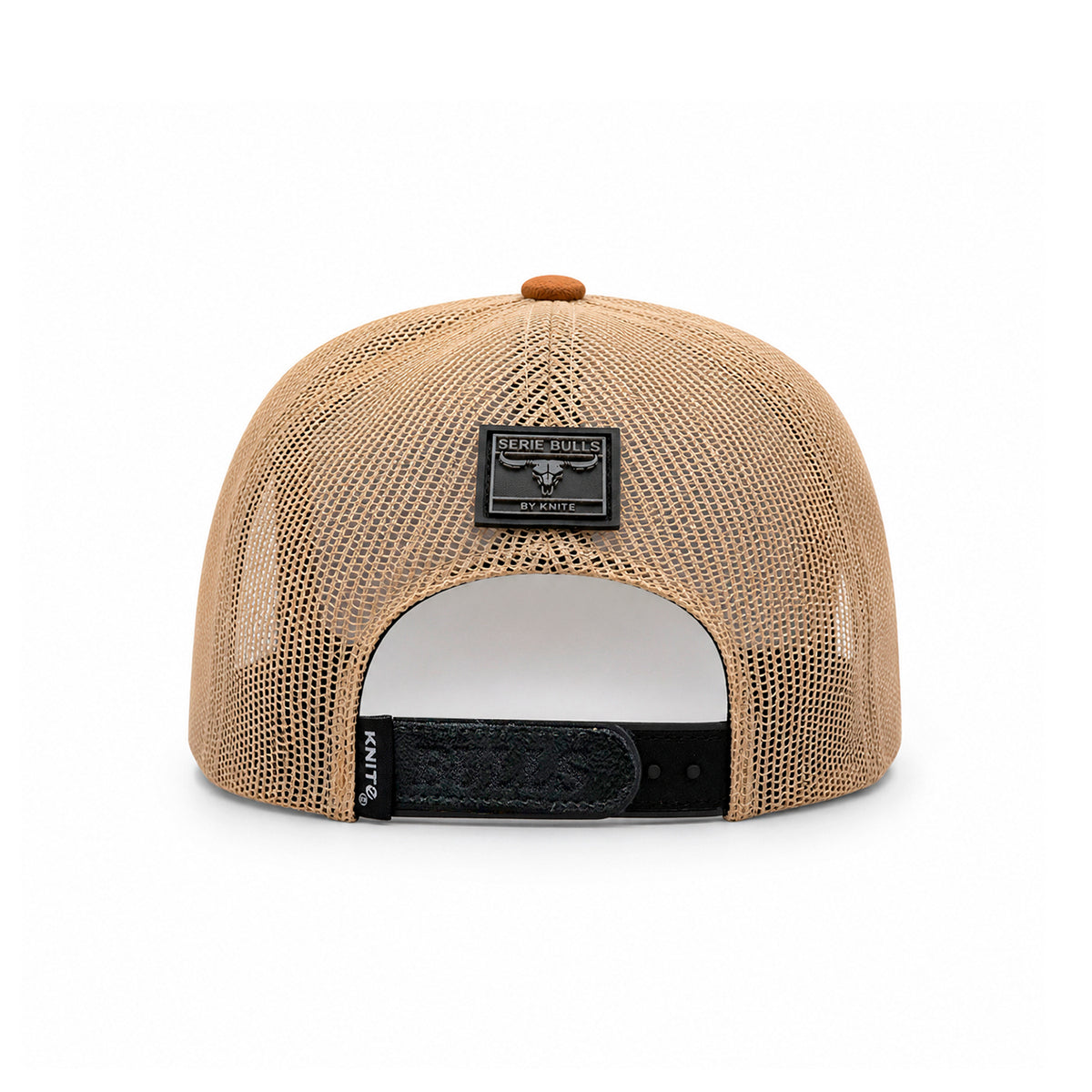 Gorra Knite Hombre Bulls Trucker Western Spirit gamuza