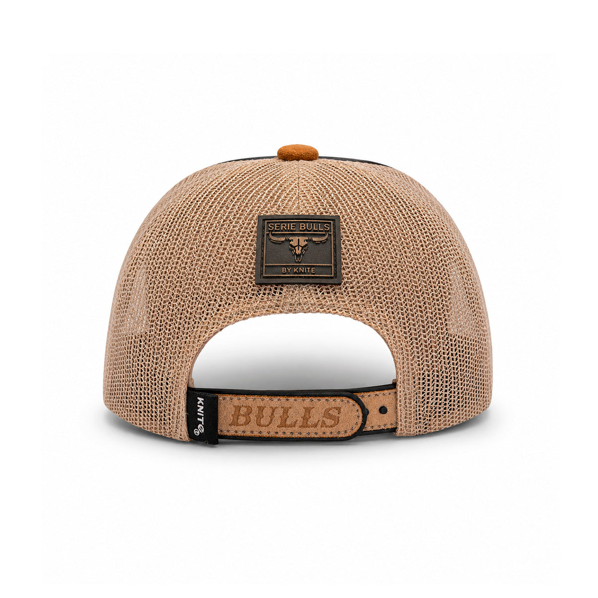 Gorra Knite hombre Bulls Trucker Vaquero Land gamuza