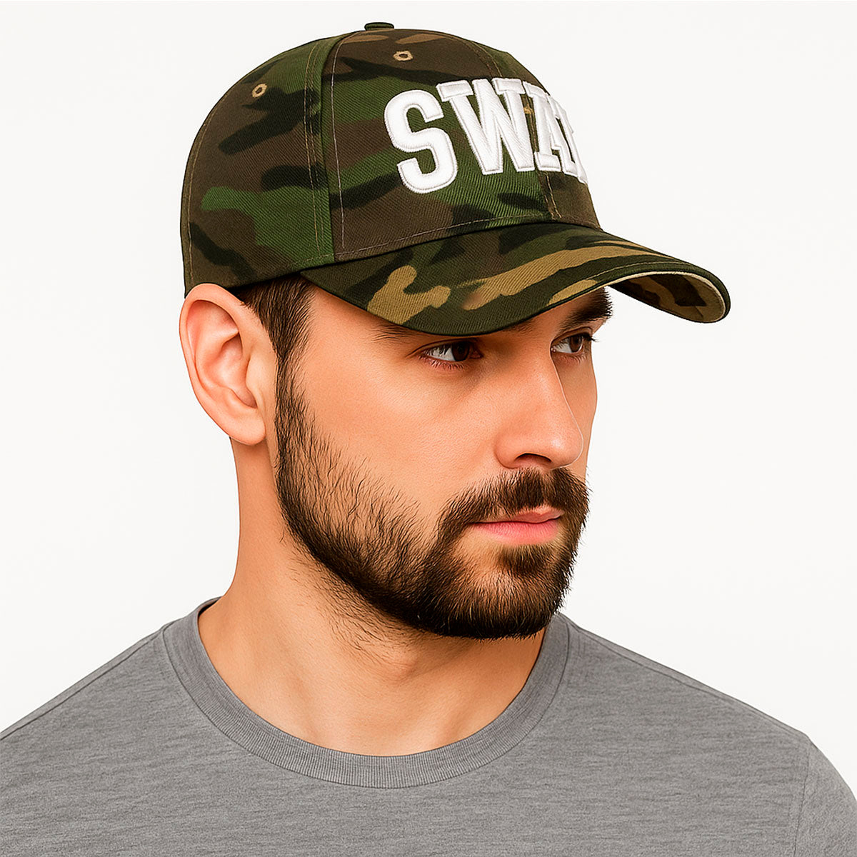 Gorra snapback tactica Swat Knite visera curva ajustable-Unitalla