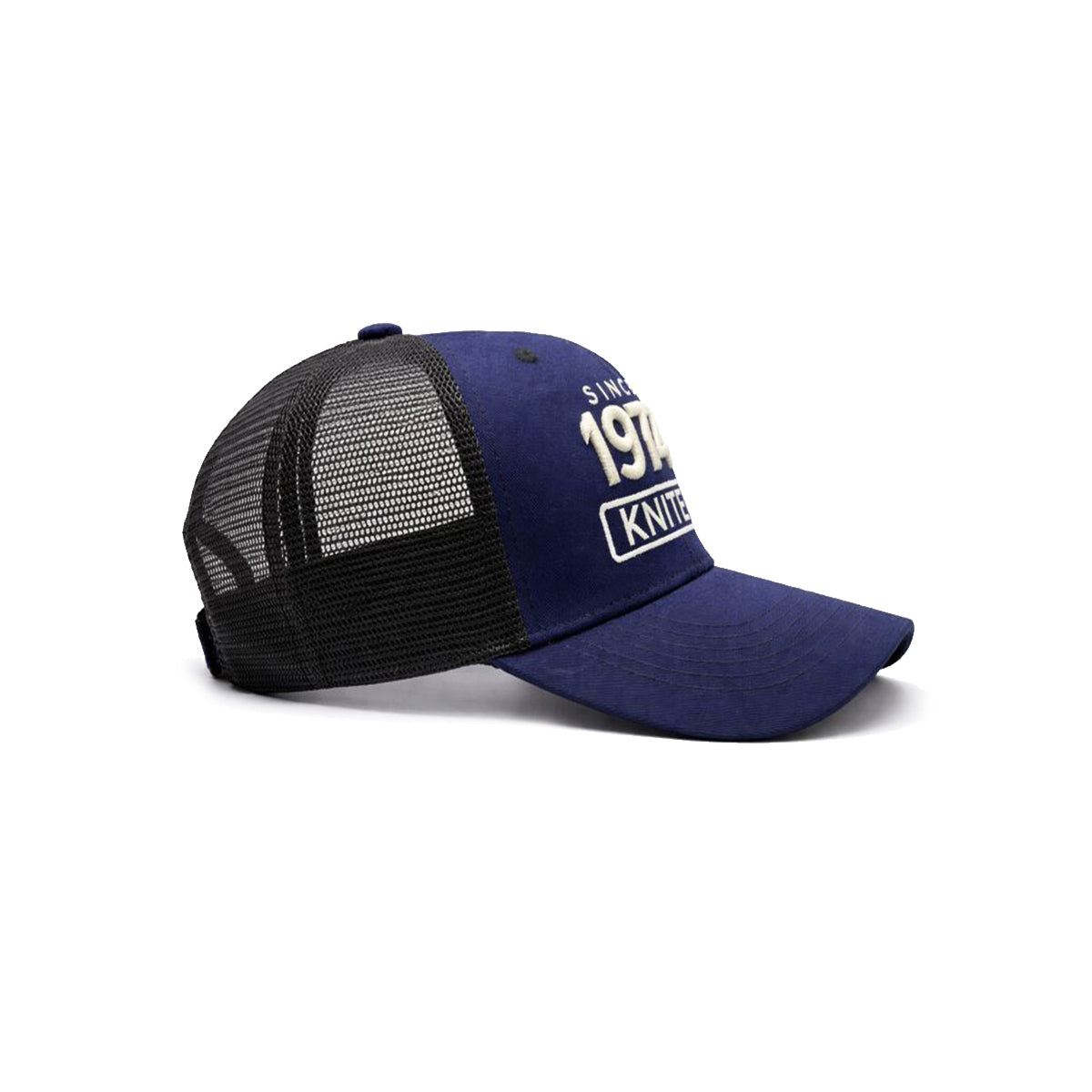 Gorra Knite 1974 Basic Trucker Ajustable Original 1974 azul