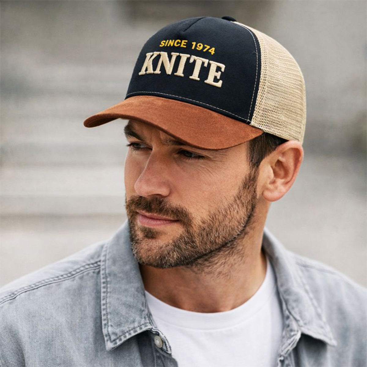 Gorra Knite Tools Skin CL Trucker Ajustable Estilo Vintage
