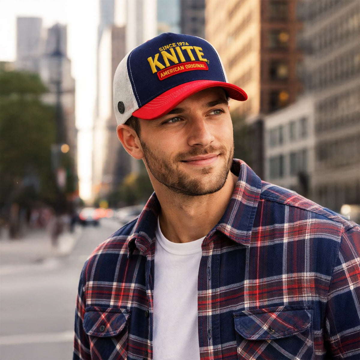 Gorra Knite Tools American Lux Trucker Ajustable Original