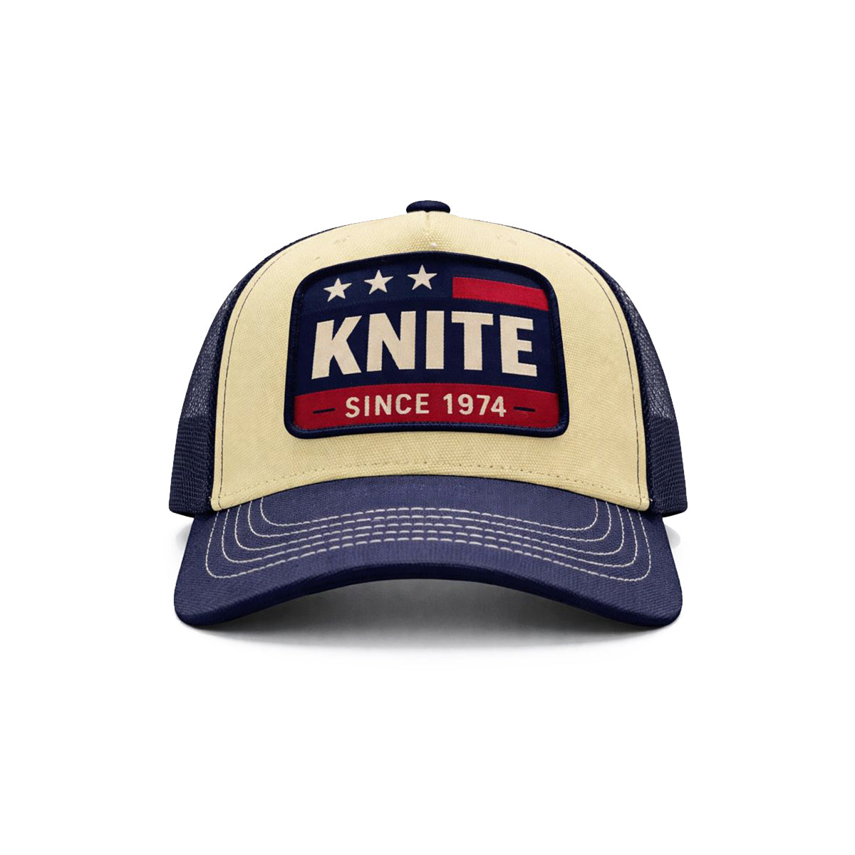Gorra Knite Tools Three Stars Dos Lux Trucker Ajustable Vintage