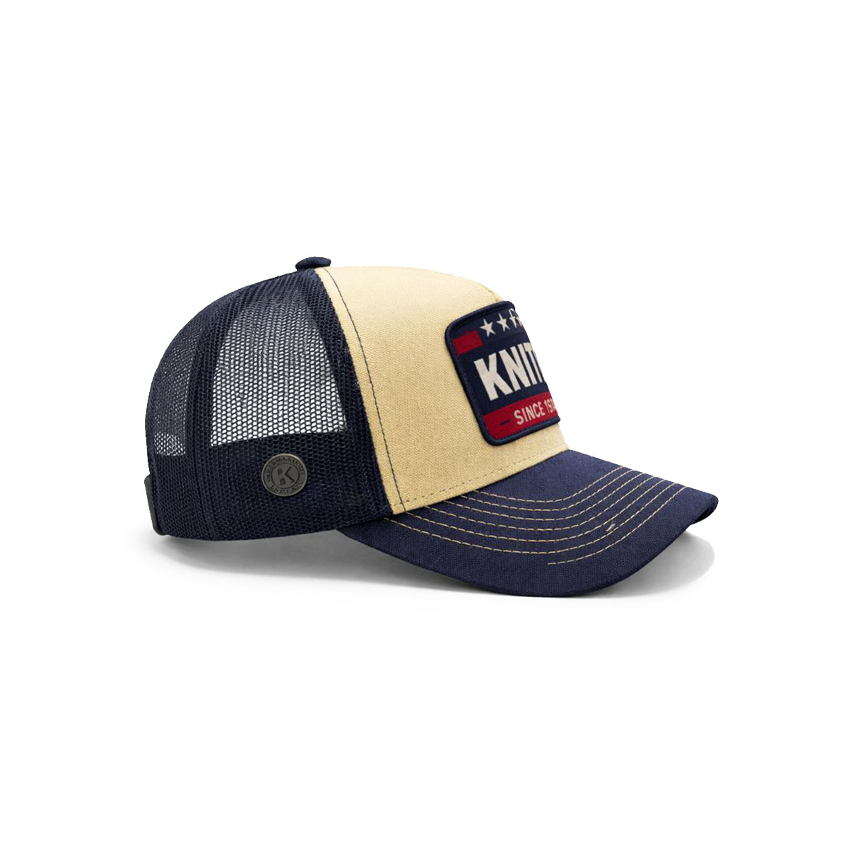 Gorra Knite Tools Three Stars Dos Lux Trucker Ajustable Vintage