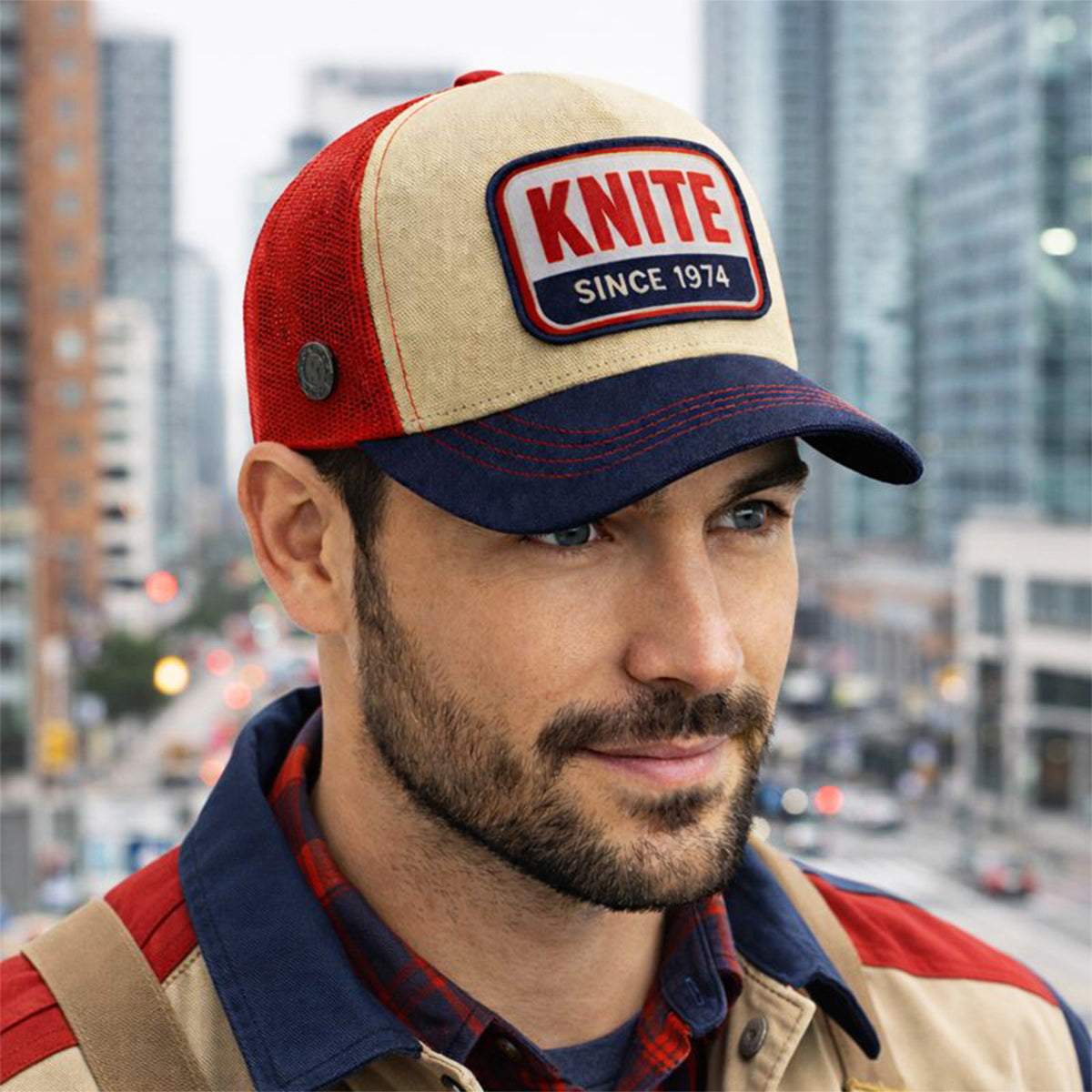 Gorra Knite Tool Lux Trucker Ajustable Tools Series Hombre