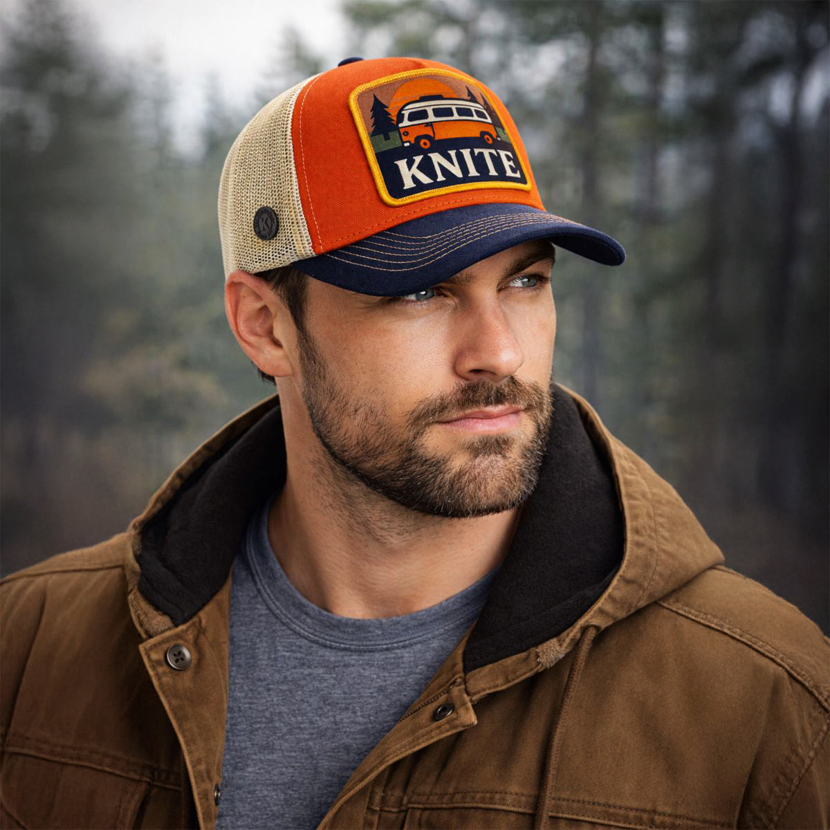 Gorra Knite Tools Van Lux Trucker Ajustable Hombre Original