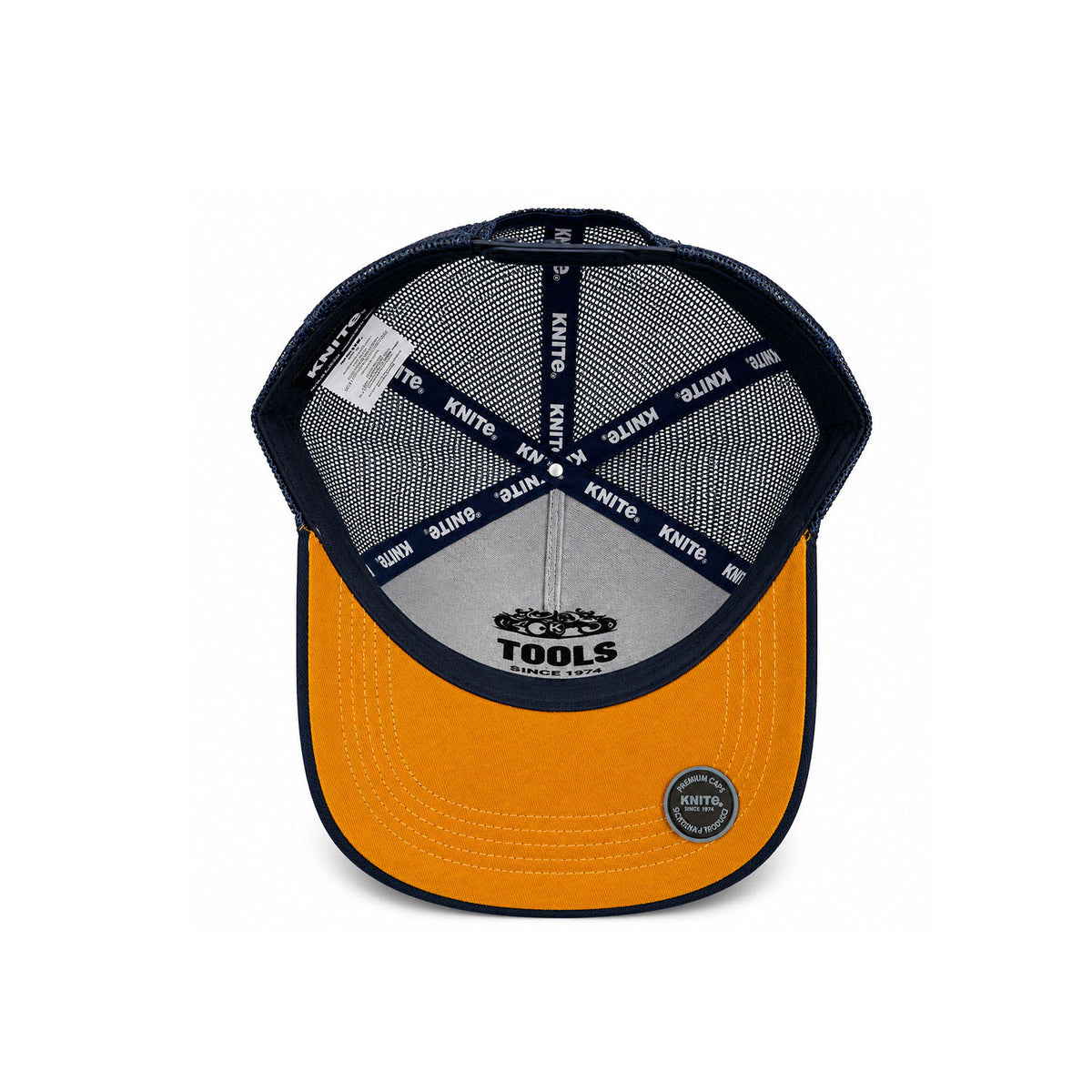 Knite Gorra para Hombre Trucker Tools Three Stars BiTwo Casual Malla