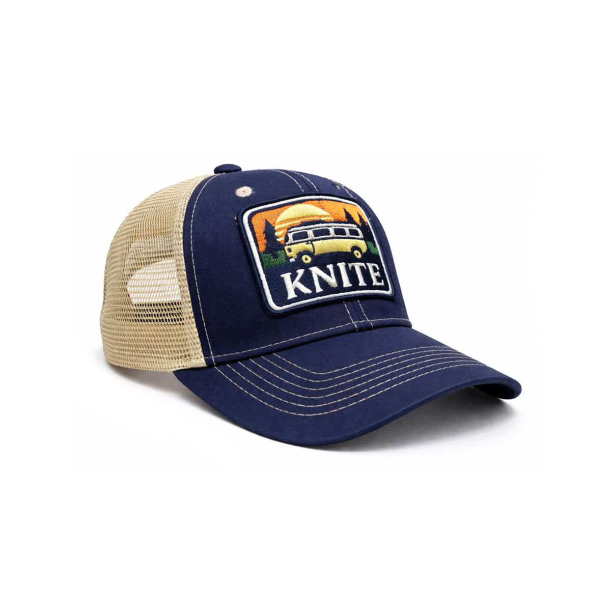 Gorra Knite Van Basic Trucker Viaje Outdoor Ajustable azul