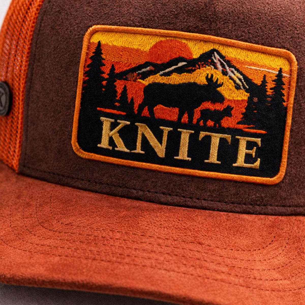 Gorra Trucker western Knite Alce Malla ajustable snapback-Unitalla