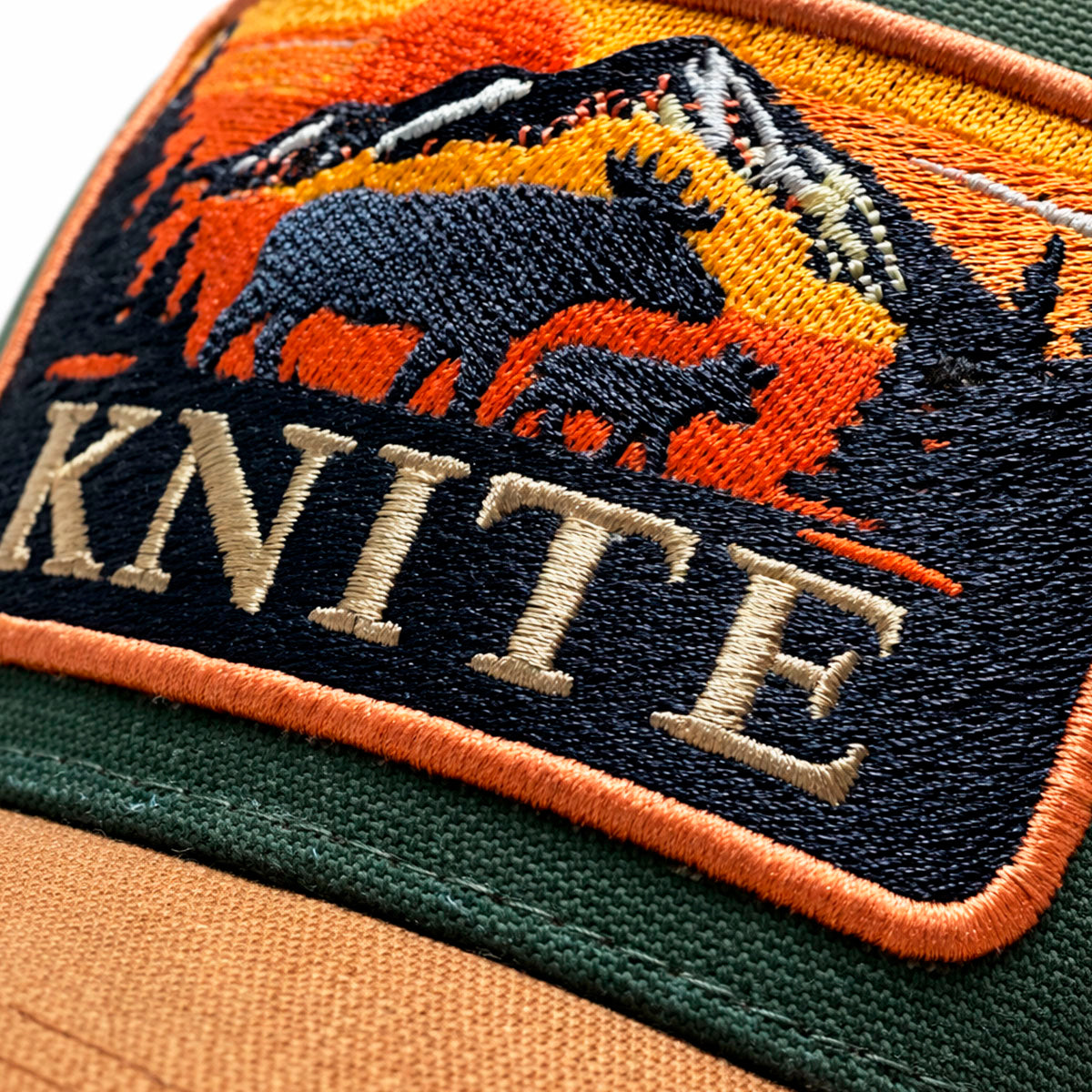 Gorra Trucker western Lux Knite Alce ajustable snapback