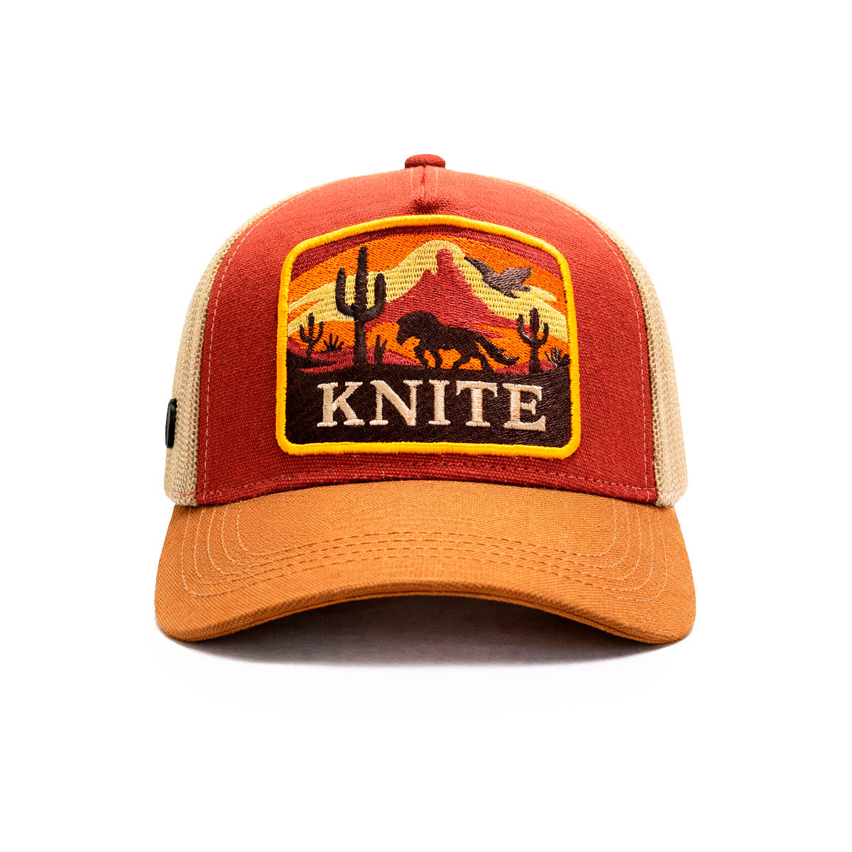 Knite Western Lux Gorra Trucker American Cactus Transpirable Parche ajustable