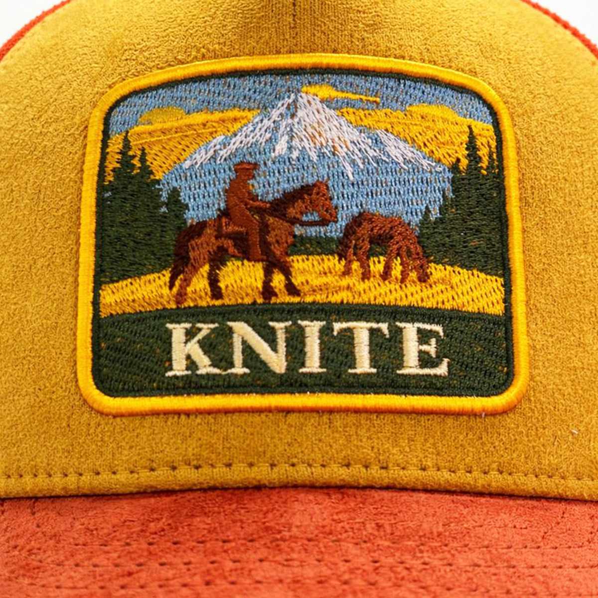 Gorra Trucker western Knite Mountain ajustable snapback-Unitalla