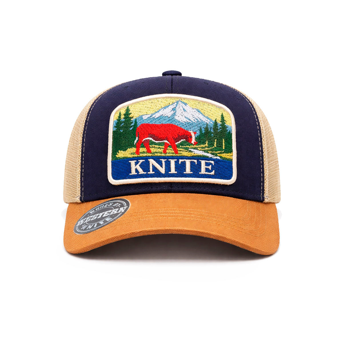 Knite Western Lux Gorra Trucker American River Transpirable Parche ajustable
