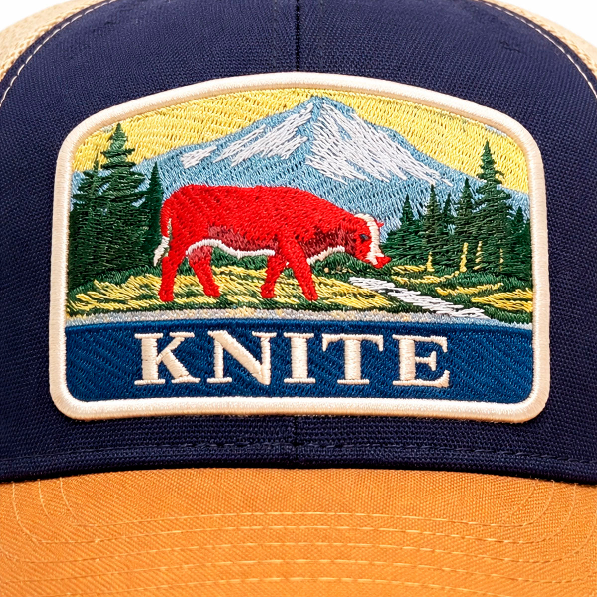 Knite Western Lux Gorra Trucker American River Transpirable Parche ajustable