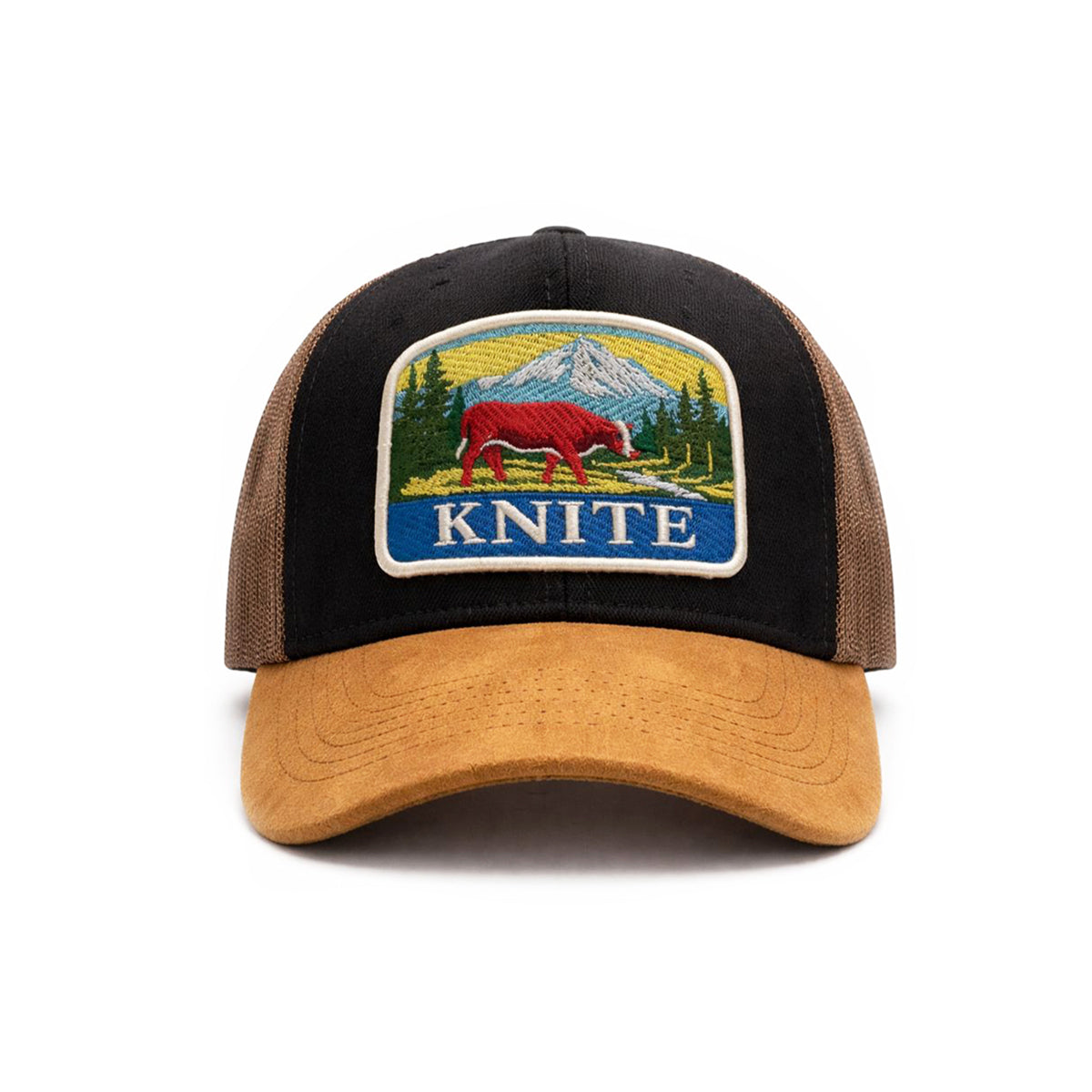 Gorra Trucker western Knite River ajustable snapback malla-Unitalla
