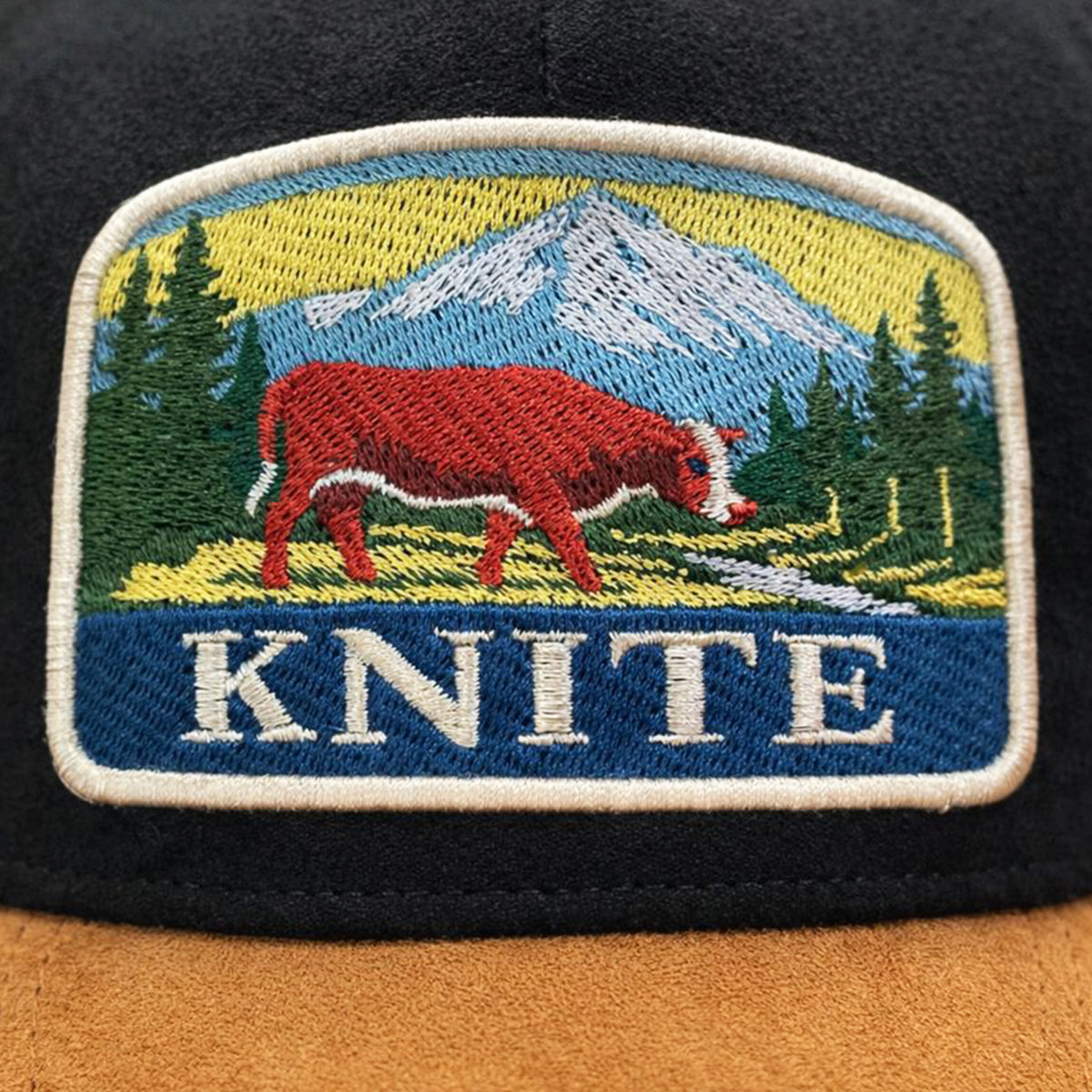 Gorra Trucker western Knite River ajustable snapback malla-Unitalla