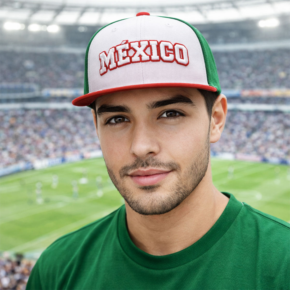 Gorra México Classic Snapback Knite Tricolor World Cup