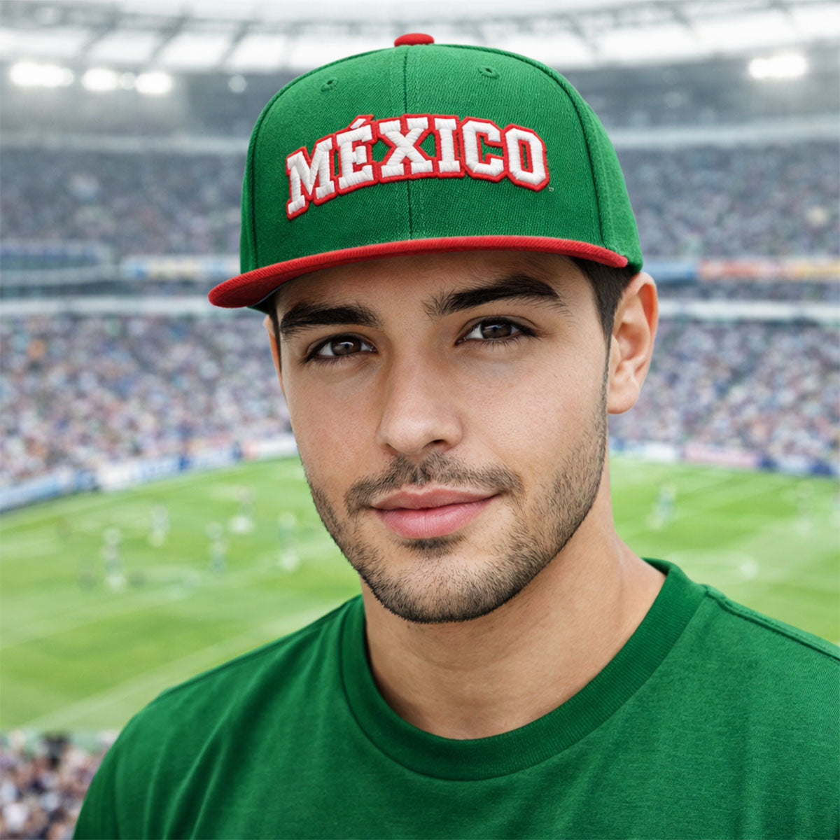 Gorra México Classic Snapback Knite Tricolor World Cup