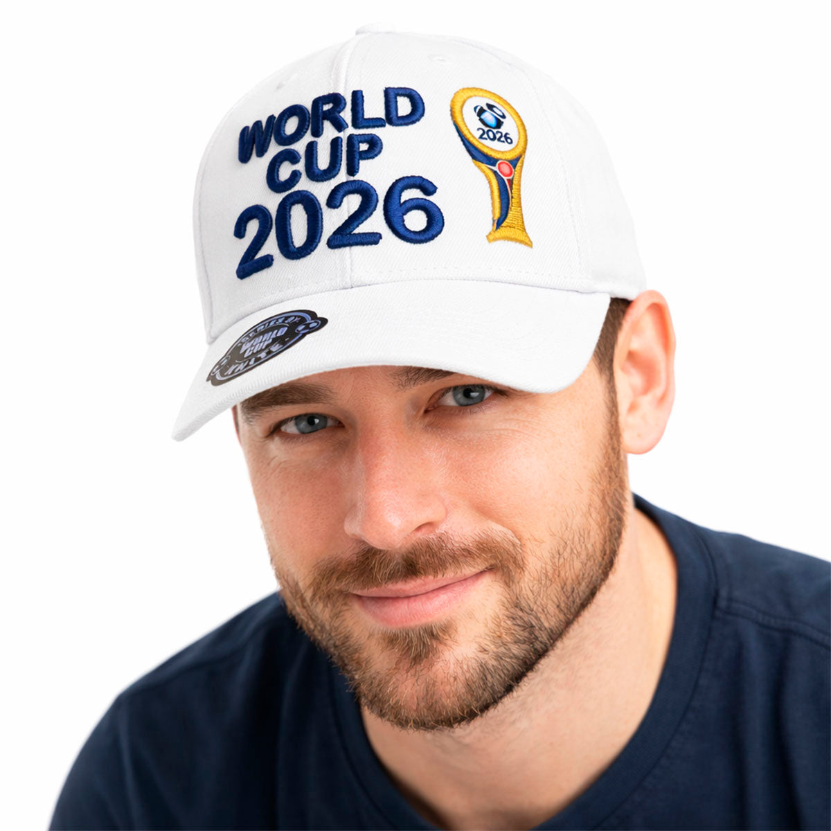 Gorra Blanca Inglaterra Mundial 2026 Knite: Three Lions