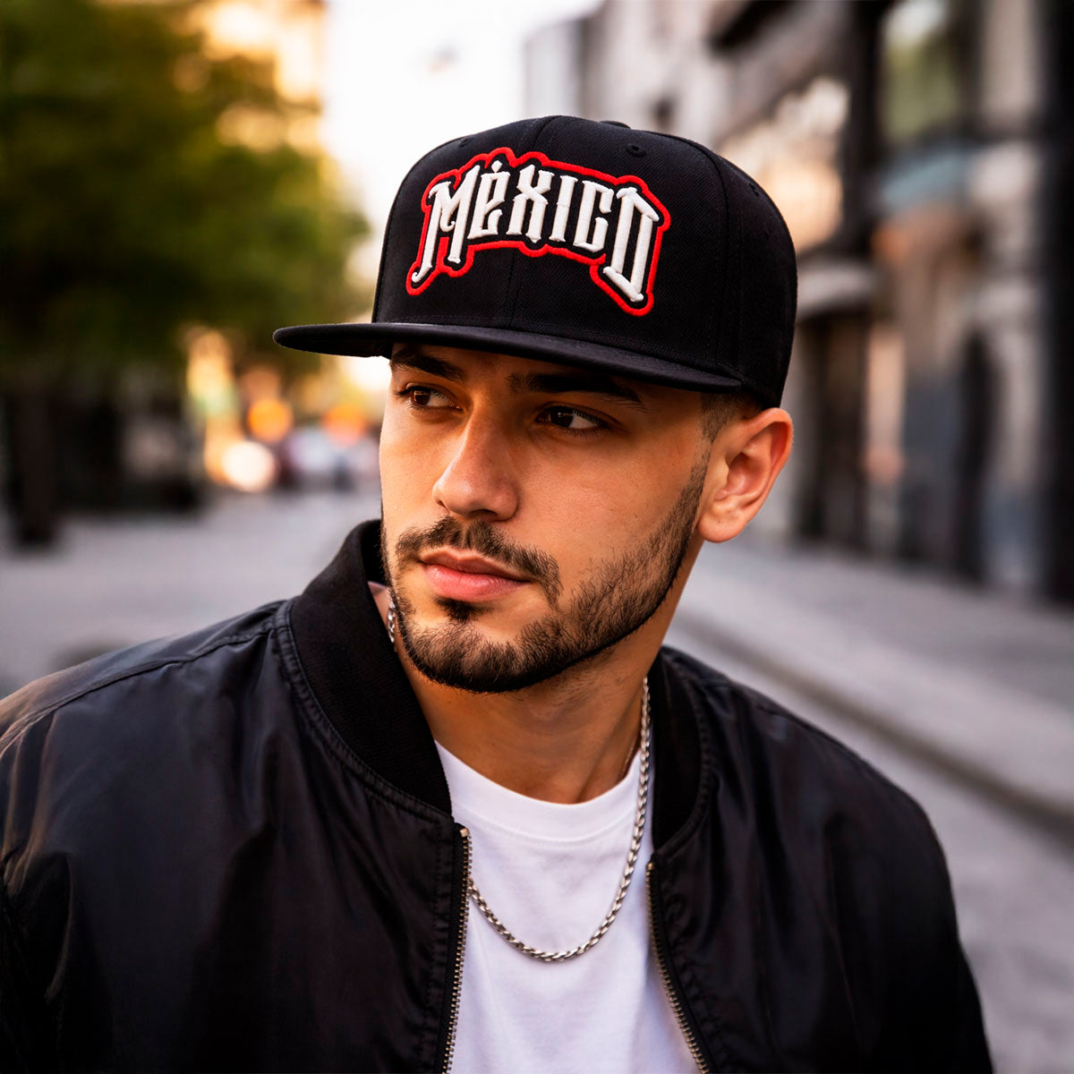 Gorra México Knite Gothic Snapback Visera Plana World Cup