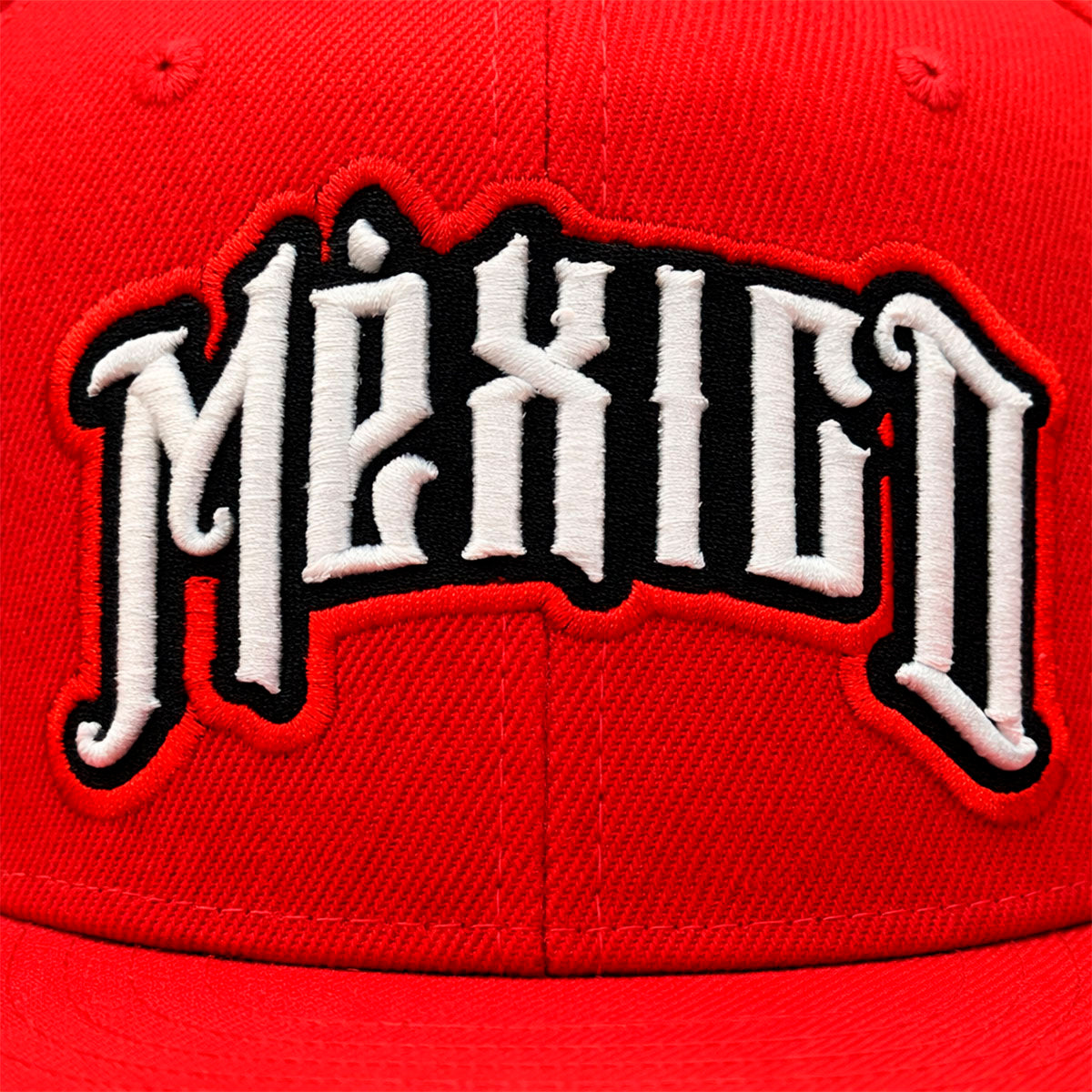 Gorra México Knite Gothic Snapback Visera Plana World Cup