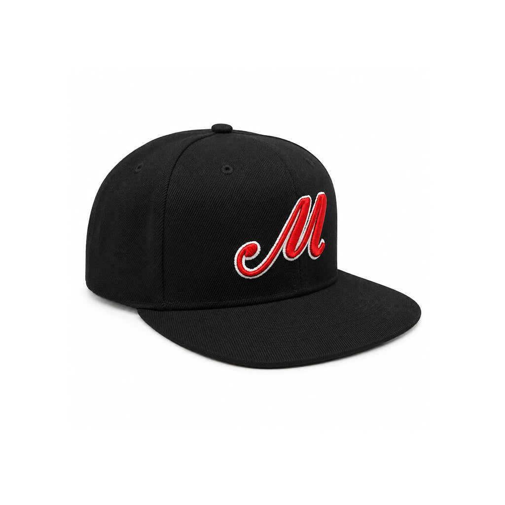 Gorra Knite Futbol Mexico M Negra Bordada World Cup
