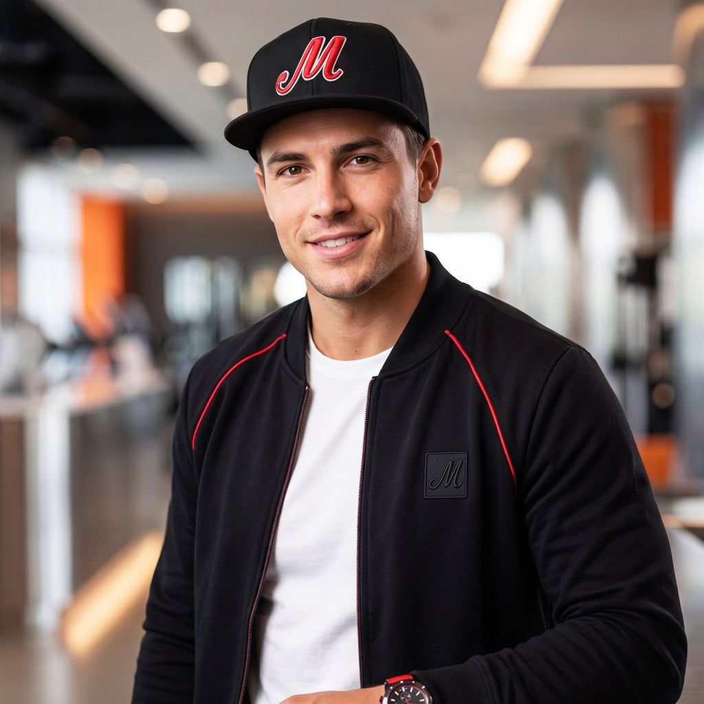 Gorra Knite Futbol Mexico M Negra Bordada World Cup