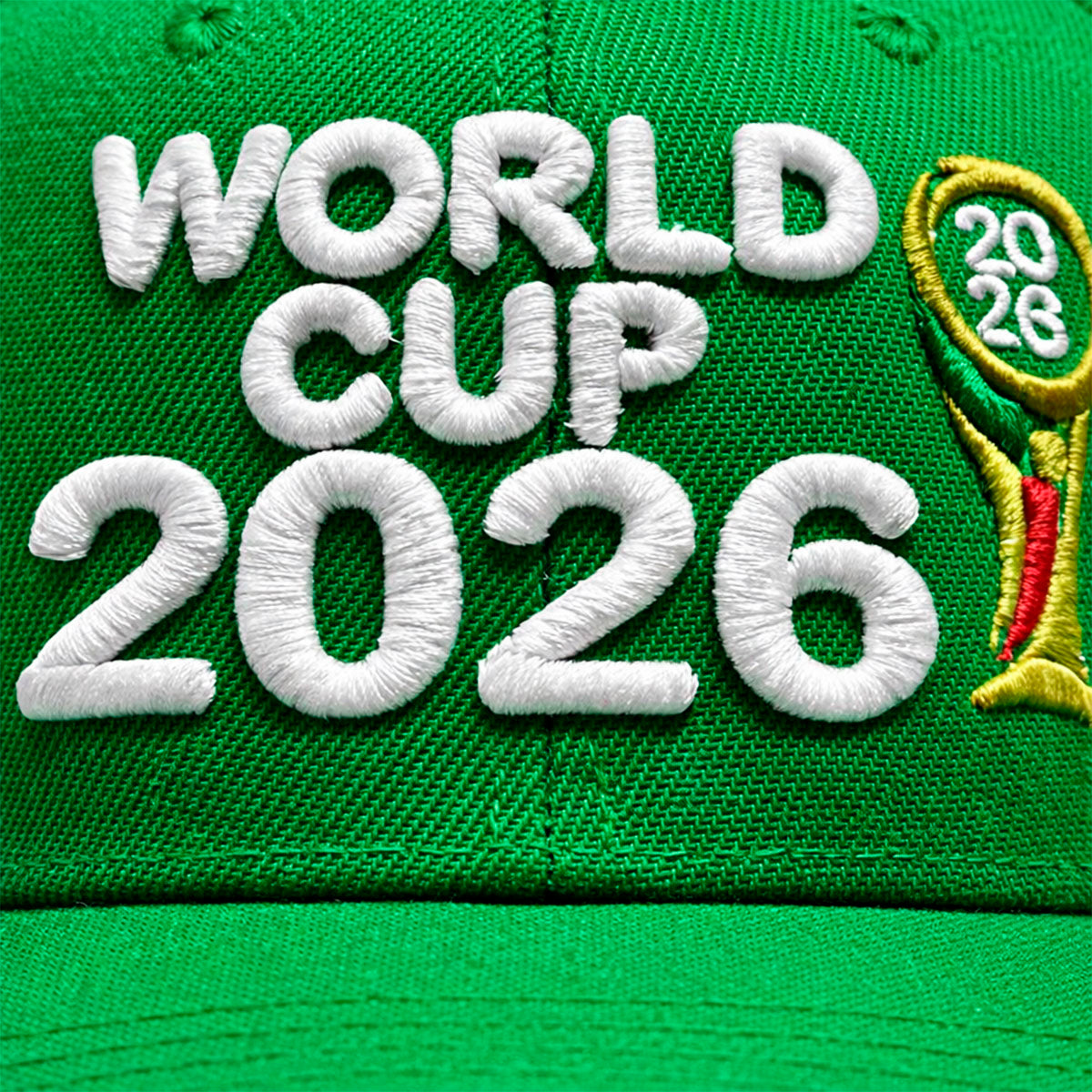 Gorra Fútbol Ajustable México Copa 2026 Sede Fan Bordada