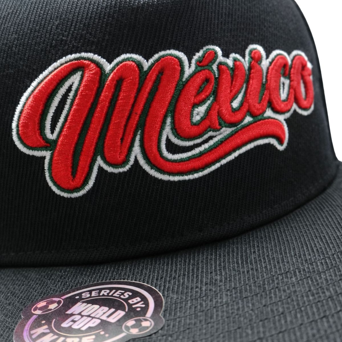 Gorra México Script Snapback Knite Bordada World Cup