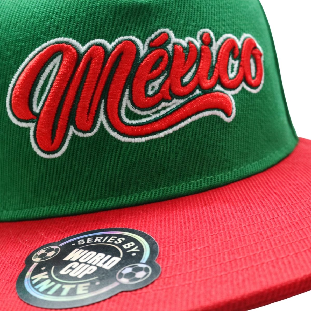Gorra México Script Snapback Knite Bordada World Cup