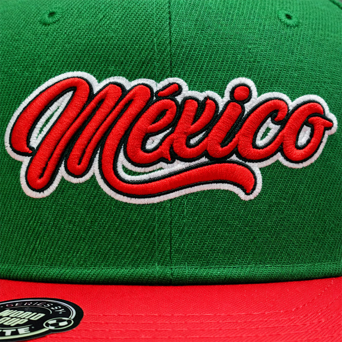 Gorra México Script Snapback Tricolor Mundial 2026