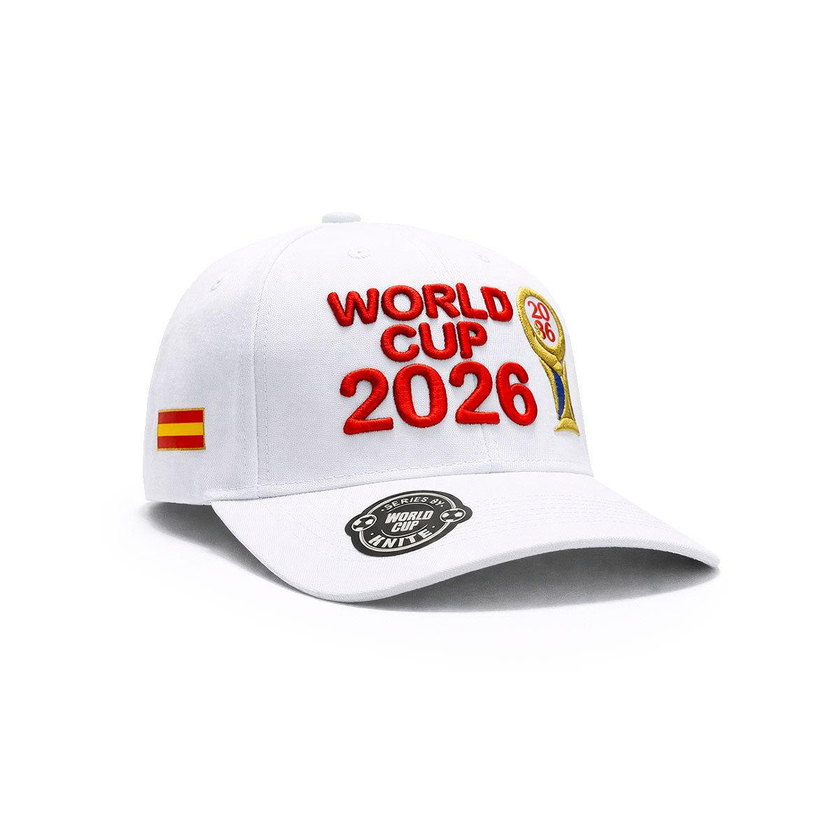 Gorra Blanca España Mundial 2026 Knite Bordada